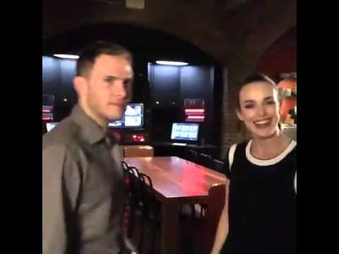 Marvel's Agents of Shield Live Facebook Q&A. Liz & Iain Portion.