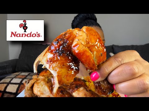 🔥 Let’s Eat Nando’s | South African Mukbang 🇿🇦✨