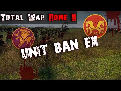 The Iberians Face Ariovistus | Unit Ban EX R2G2 | Total War Rome II