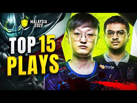 TOP 15 Plays of ESL ONE Malaysia 2022 Dota 2