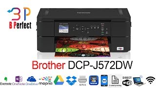 Unboxing Brother DCP-J572DW A4 Colour Injekt Printer, All in One Printer, Wireless,2-Sided Printing