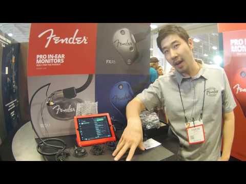 Summer NAMM 2016 - Fender Pro In Ear Monitors