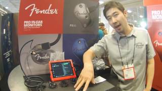 Video thumbnail for Summer NAMM 2016 - Fender Pro In Ear Monitors by Kraft Music