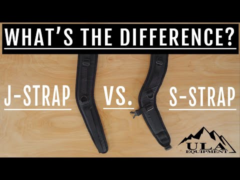 ULA-Equipment Overview: J vs. S Shoulder Strap Guide