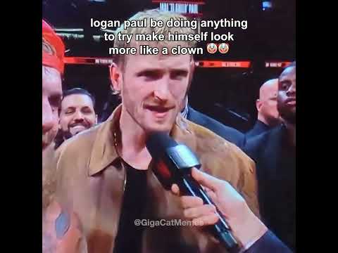logan paul being a clown #paultyson