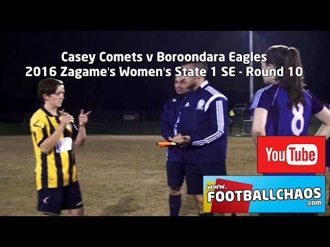 2016 Rd 10 WSL 1SE - Casey Comets v Boroondara Eagles