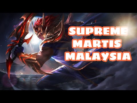 AKHIRNYA BECOME SUPREME MALAYSIA (MARTIS)#mobilelegends #soloplayer #martis #supreme