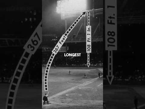The Longest Home Run Ever Hit