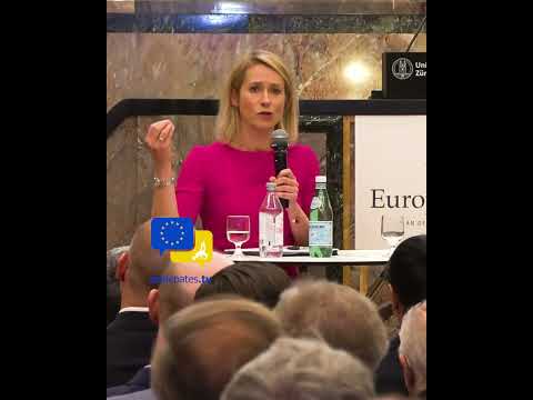 Video Thumbnail: Kaja Kallas: Leaders Who Start Wars Must Face Justice!