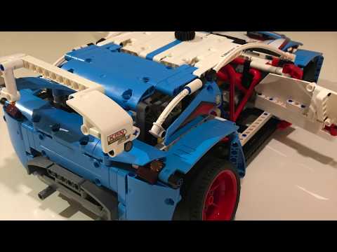 Lego Technic 42077 Rally Car - Lego Speed build