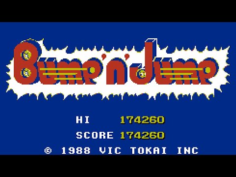 Bump 'n' Jump (NES) Playthrough longplay video game