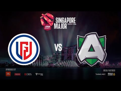 OB NEON vs ALLIANCE GROUP STAGE ONE Esports Singapore Major 2021 Dota 2 Highlights