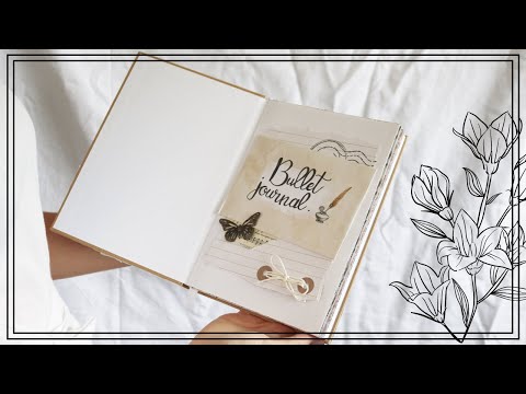 MON NOUVEAU BULLET JOURNAL - épisode 1 : couverture et pages de garde