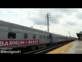 LIRR Ringling Brothers Circus Train Passes Floral Park NY RR