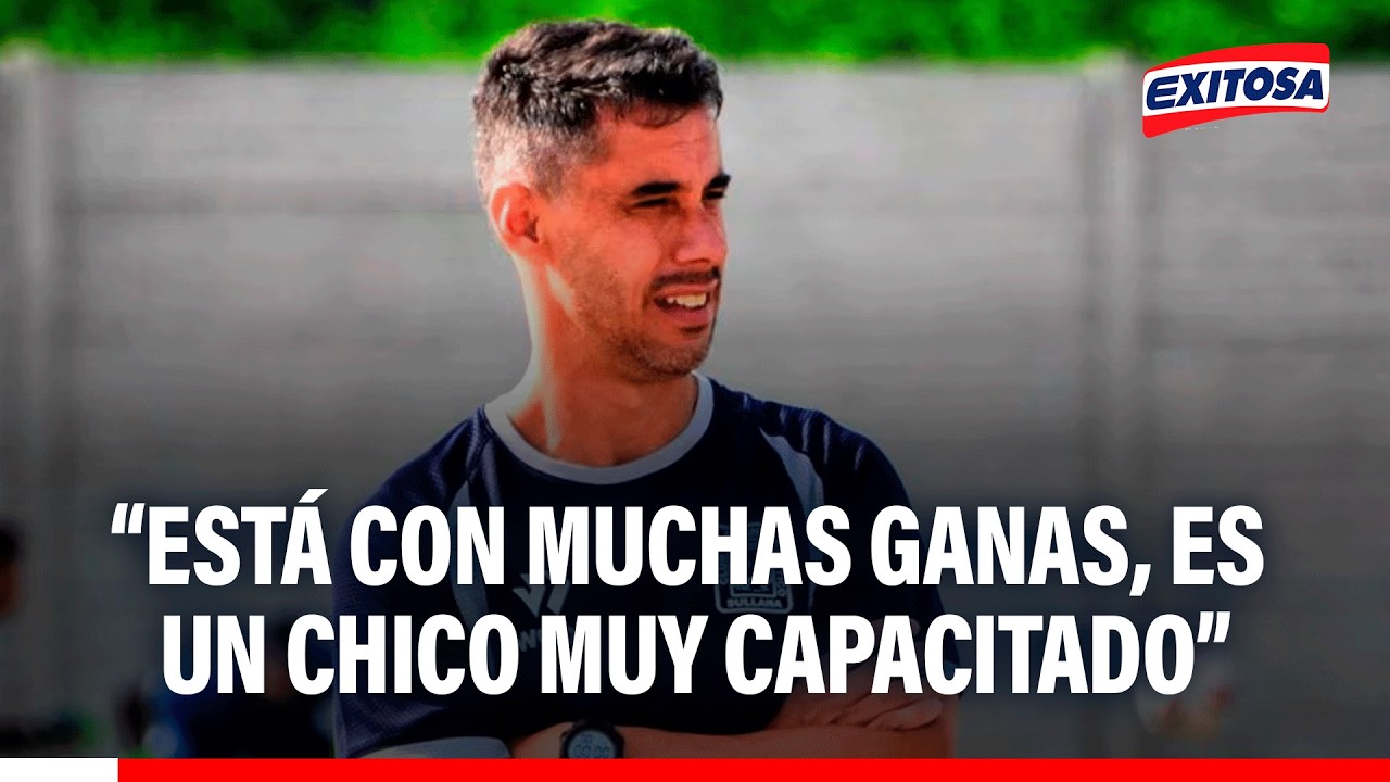 🔴🔵 Germán Díaz resalta virtudes de su entrenador Federico Urciuoli: “Es un chico muy capacitado”