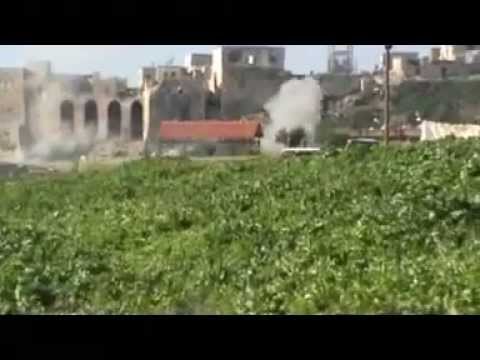 استهداف عربة شيلكا في قلعة المضيق من قبل كتيبة صقور الغاب