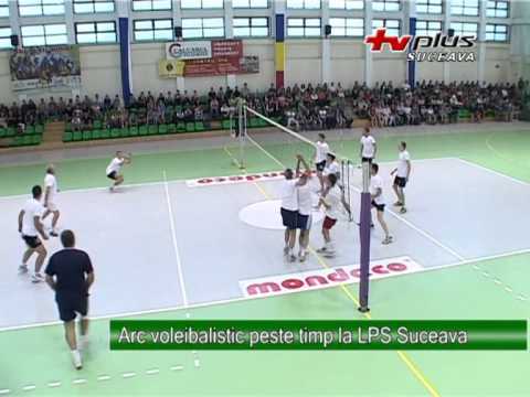 Arc voleibalistic peste timp la LPS Suceava 21.05.2013