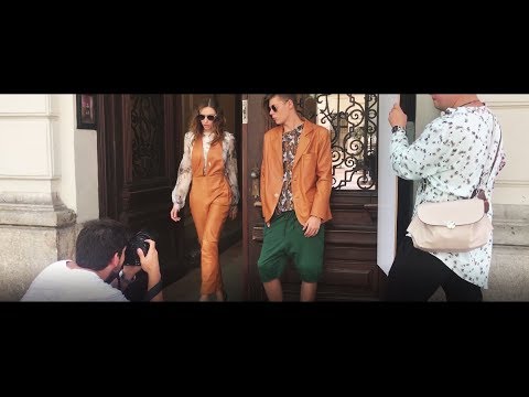 LA Palme Magazine (USA) - editorial shooting in Budapest for NousMode fashion brand.