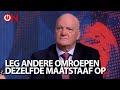 Leg andere omroepen dezelfde maatstaf op - Ongehoord Nieuws