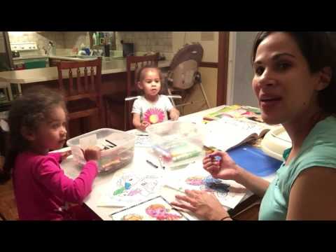 Coloring with your Kids Spend time with your kids