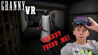 I played GRANNY VR!