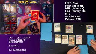 Beginner game of Pokemon TCG with Player GM Papa Bern | Danicha