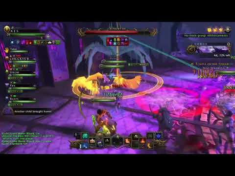 Neverwinter - MToS Last boss Cleric PoV (scuffed)
