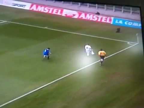 Sterk verdedigd Dylan Wessels FC Emmen C1