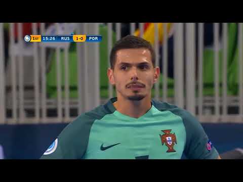 Portugal vs Russia 3 2 -  All Goals  Highlights -  UEFA Futsal Euro - 8/2/2018
