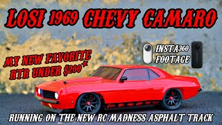 Losi 1969 Chevy Camaro V100 RTR - Road Course Driving @RCMadnessHobby