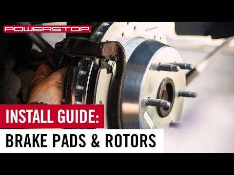 How To: Install A New Set of Brake Pads & Rotors | PowerStop