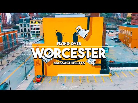 WORCESTER DRONE view in 4K | Massachusetts FLIGHTMOTION