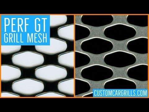 Perforated GT Universal Aluminum Grill Mesh - by customcargrills.com