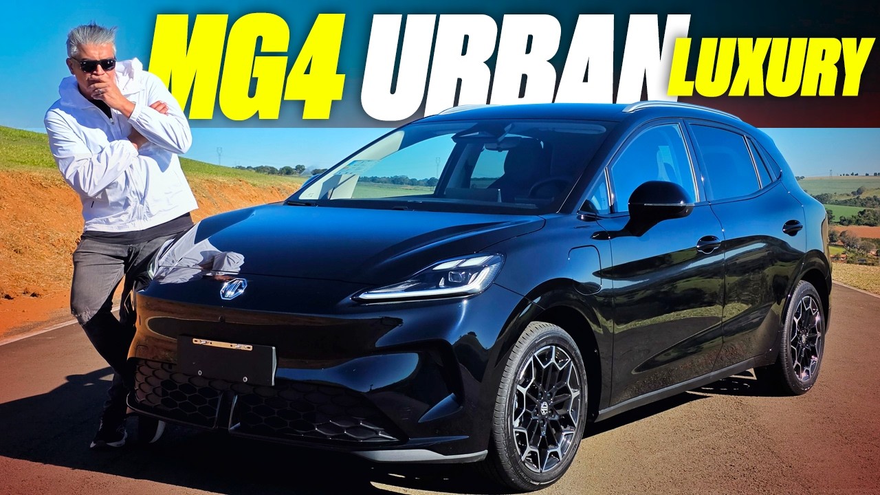 MG4 Urban Luxury 2027 - PRIMEIRO TESTE! MELHOR QUE BYD DOLPHIN, GEELY EX2 E GAC AION UT? SAIBA TUDO!