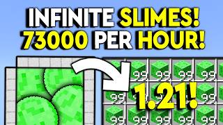 BEST XP &amp; SLIME FARM 1.21 Minecraft Tutorial - 60 LEVELS!