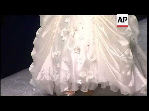 Wedding dresses from Tsai Meiyue at China Fashion Week