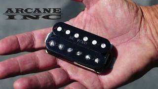 Video thumbnail for Arcane Inc. George Lynch Mr. Scary Signature Guitar pickup by Arcane Inc.