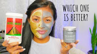 Aztec Secret Indian Healing Clay VS Dead Sea Mud Mask REVIEW! Which one is better? Our Family Vlogs