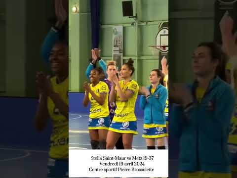 Résumé du match de handball Stella Saint-Maur vs Metz 19-37