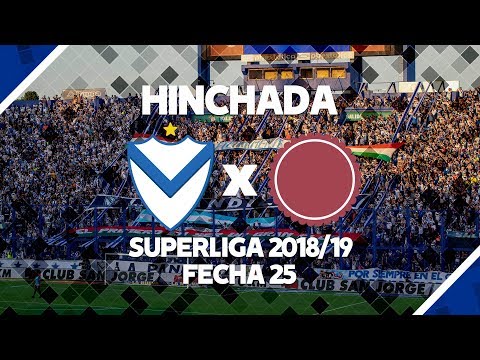 "HINCHADA | Velez 4 Vs Lanus 0 | Torneo 2018/19 | Fecha 25" Barra: La Pandilla de Liniers &bull; Club: Vélez Sarsfield