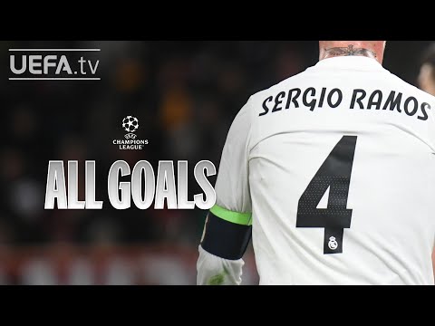 All #UCL Goals: SERGIO RAMOS