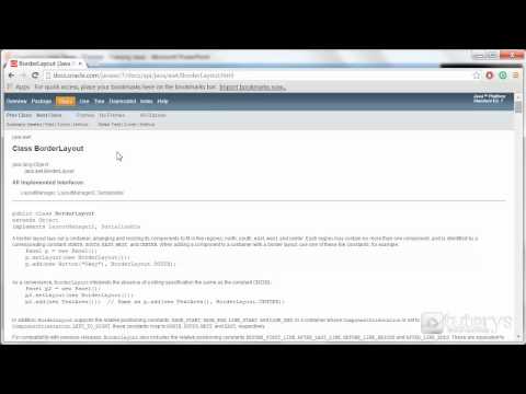 How to use BorderLayout in Java