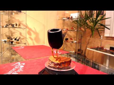 Pipa radica billiard fatta a mano - www.paronellipipe.it