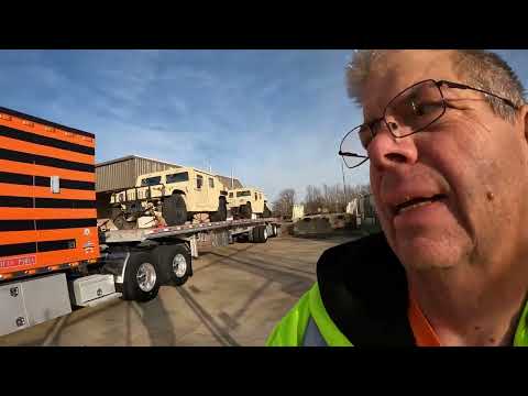 #804 The Beginning of a New Year The Life of an Owner Operator Flatbed Truck Driver 