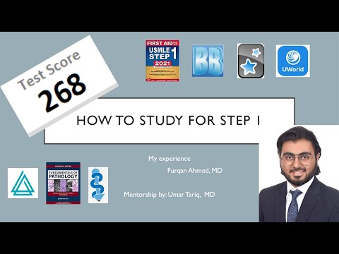 How I scored 268 in USMLE Step 1? How to get a high score? - by Mededia Intern Dr. Furqan Ahmed