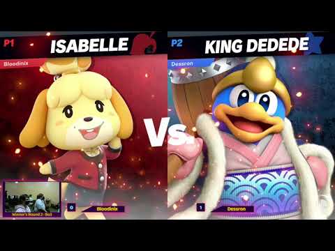 TnTr #12 - Bloodinix (Isabelle) vs Dessron (King Dedede) - Winner's Round 2