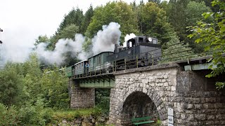 preview picture of video 'Die Ybbstalbahn 2014 - von Göstling nach Kienberg durch die Canyons und über die Testlework-Brücken'