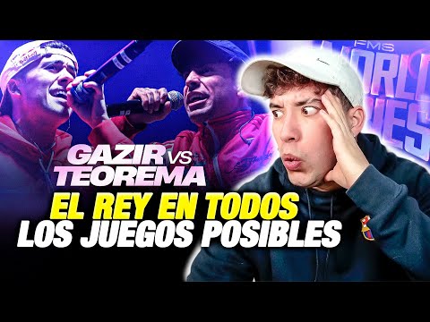 ESTÁ EN SU PRIME MÁXIMO 🇪🇸 GAZIR VS TEOREMA 🇨🇱 EN FMS WORLD SERIES J03 POR KAPO 013