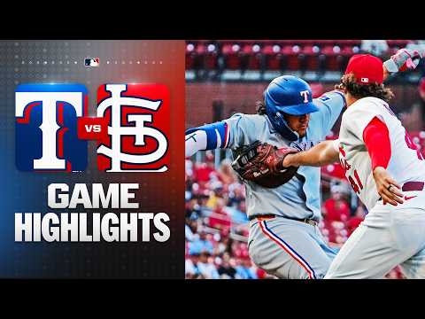 세인트루이스 VS 텍사스 1:2 MLB 스포츠하이라이트