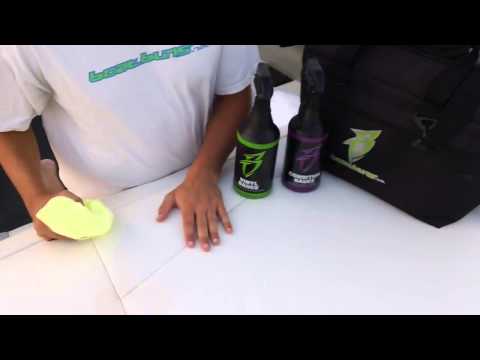 How To Apply Boat Bling Vinyl Sauce - Keep Your Boat Vinyl Looking New